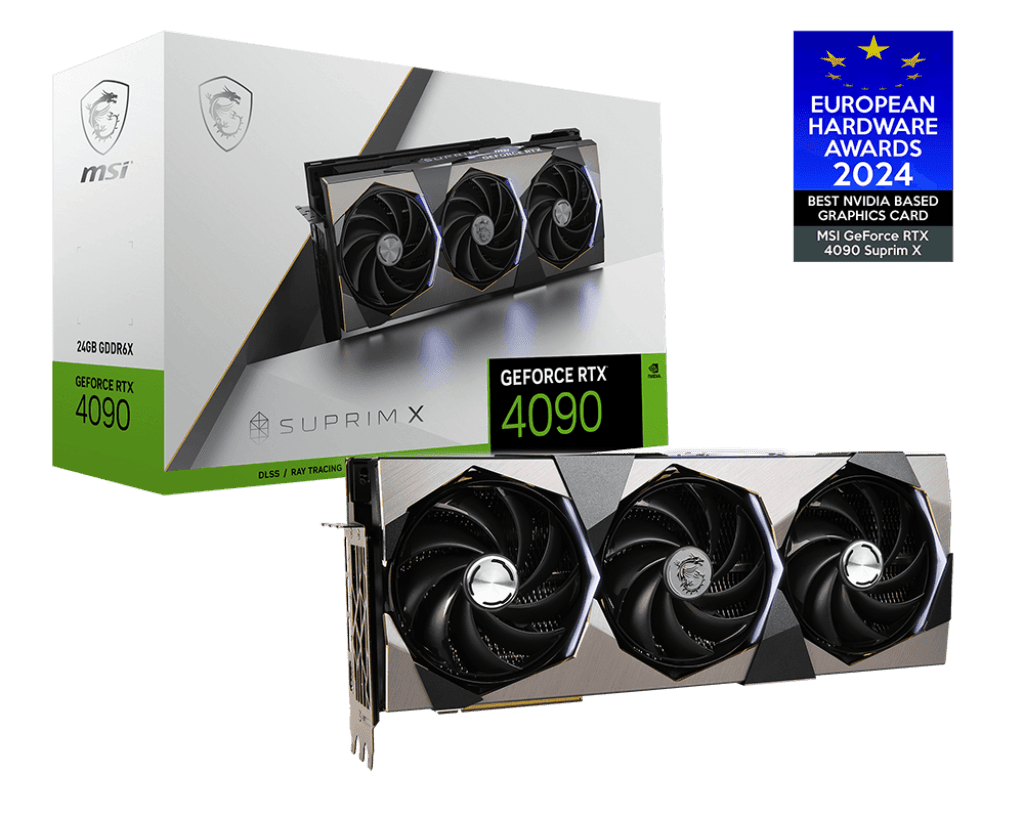 Видеокарта MSI RTX 4090 (RTX 4090 SUPRIM X 24G)
