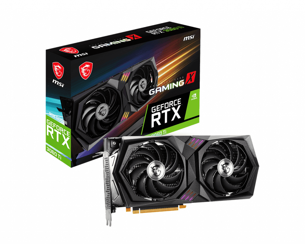 Видеокарта MSI RTX 3060Ti (RTX 3060 Ti GAMING X 8G) LHR