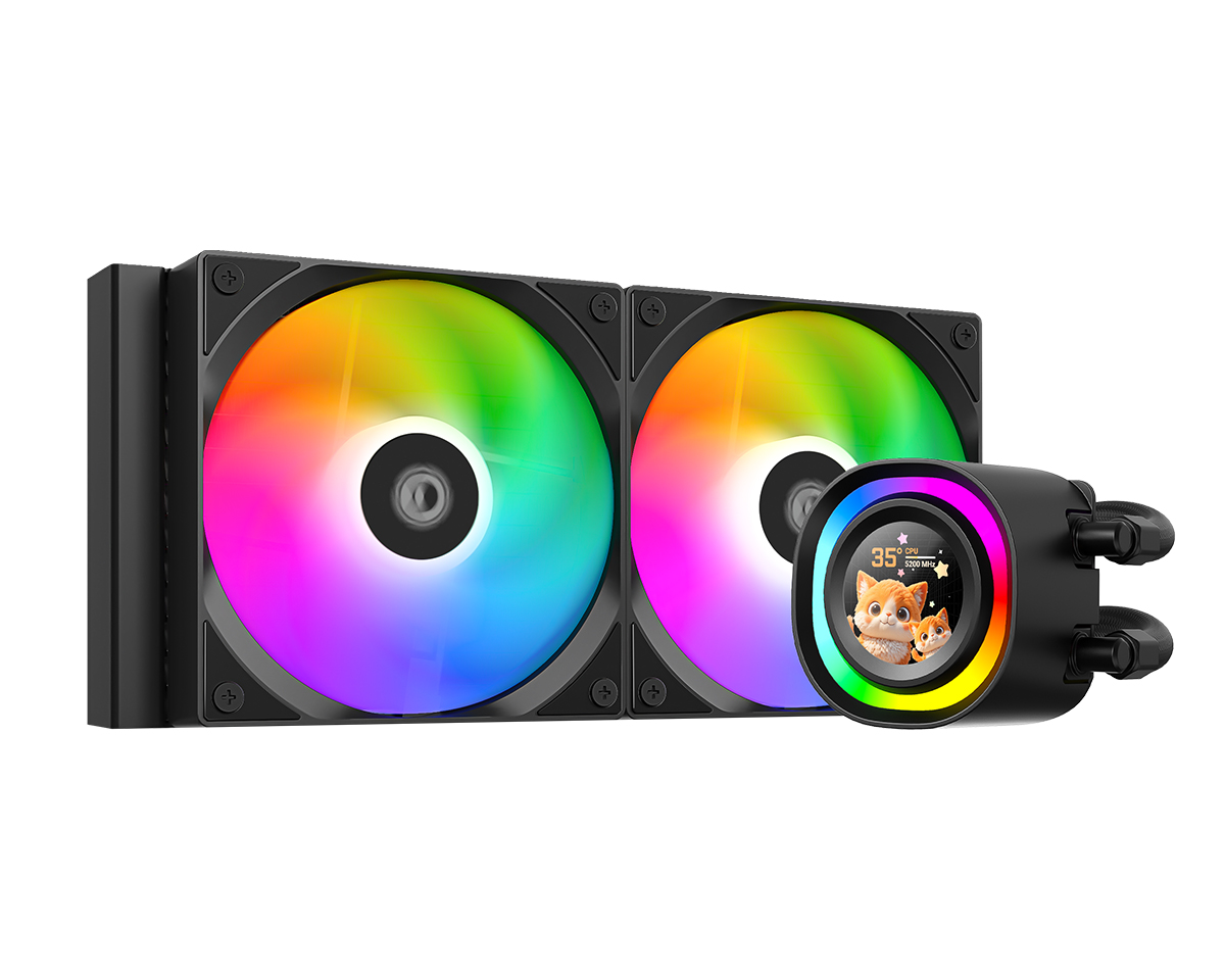 Система жидкостного охлаждения ID-Cooling FX240 LCD