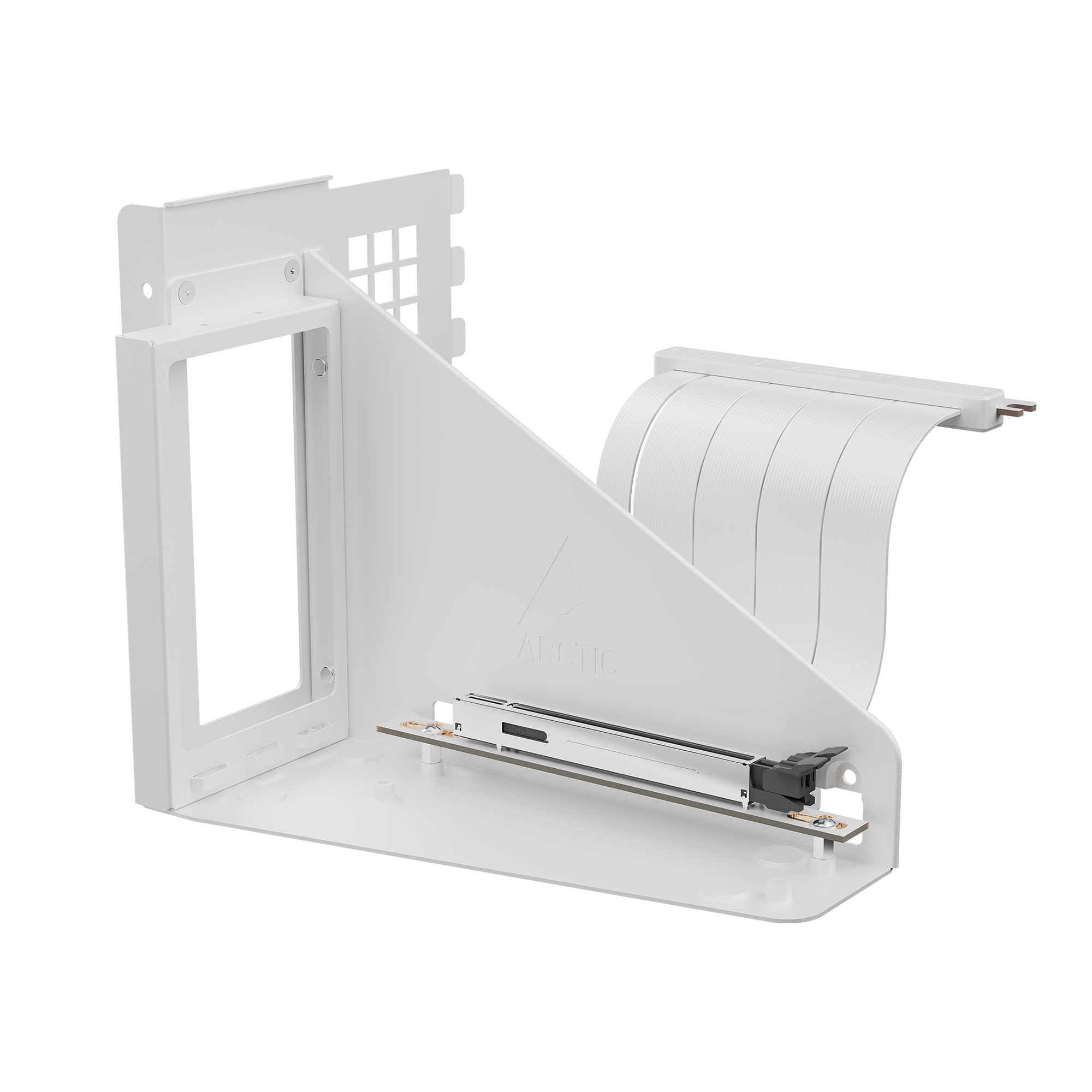 Комплект для вертикальной установки видеокарты Arctic Accelero Vertical GPU Mount (белый) ACOTH00013A 160 mm
