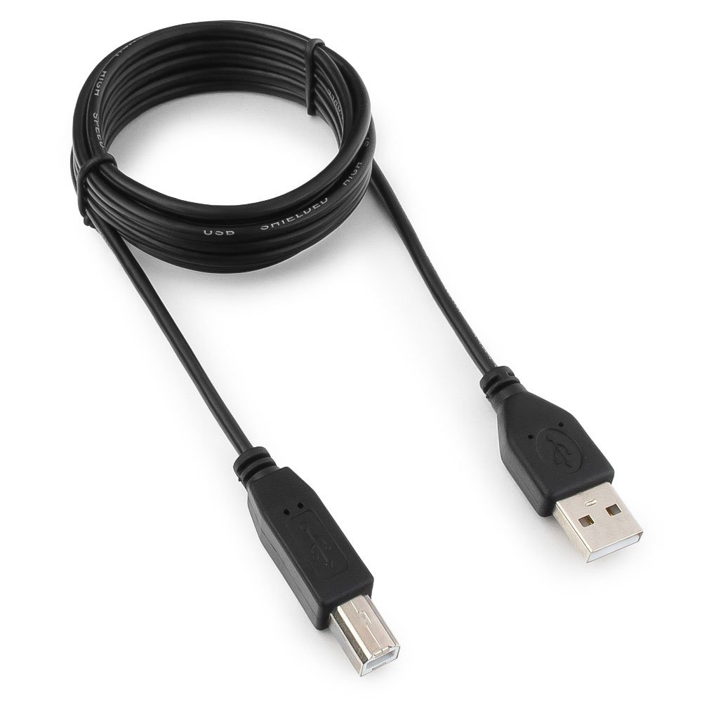 Кабель Гарнизон GCC-USB2-AMBM-1.8M  USB 2.0 type А - type B 1.8м