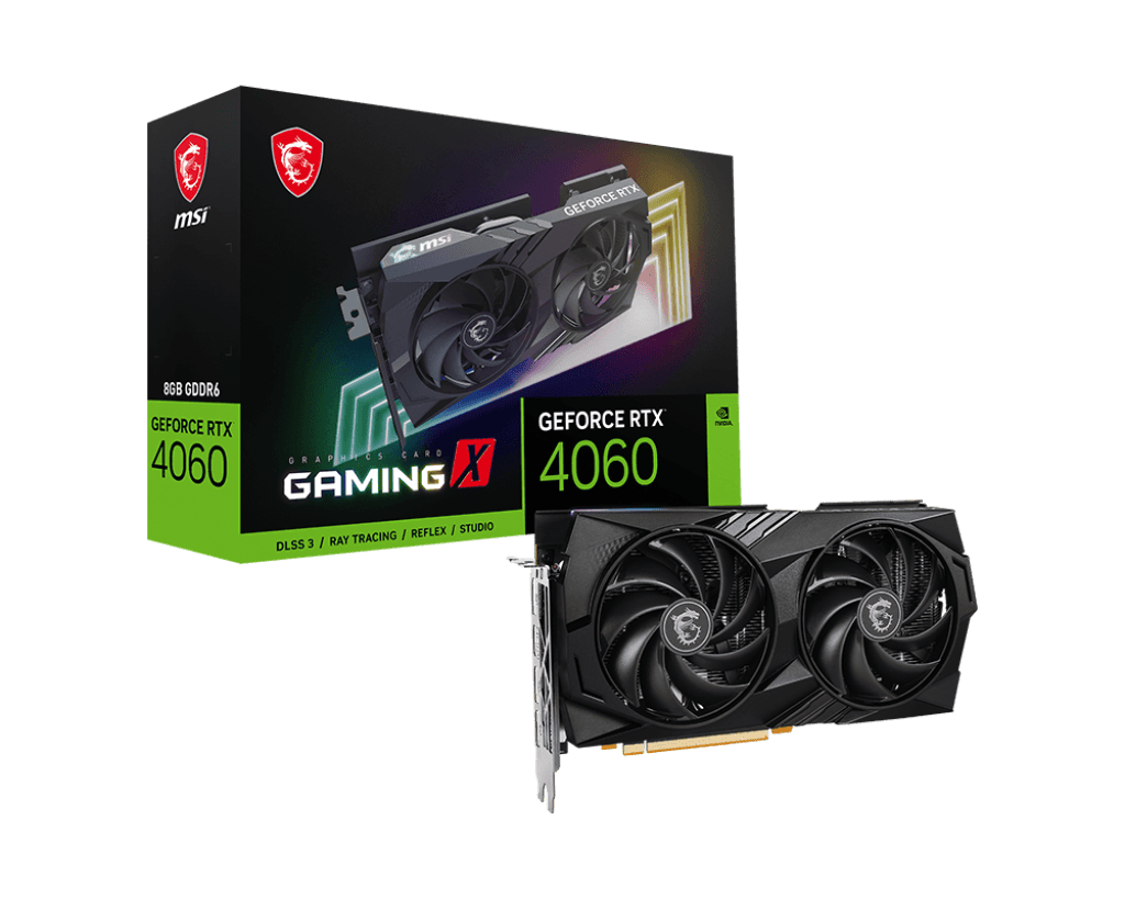 Видеокарта MSI RTX 4060 (RTX 4060 GAMING X 8G)