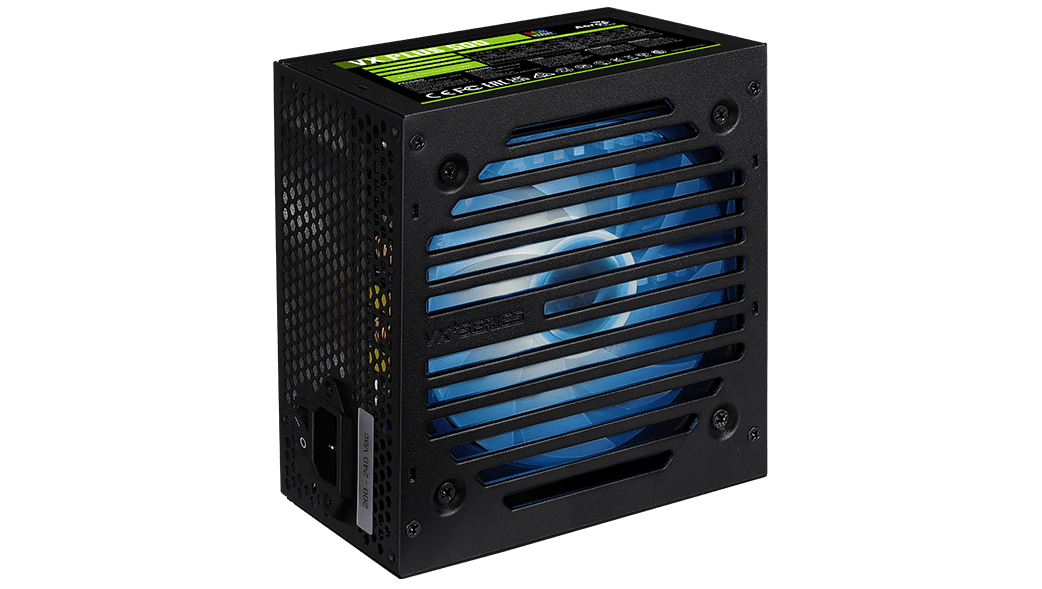 Блок питания 500W Aerocool VX-500 PLUS RGB
