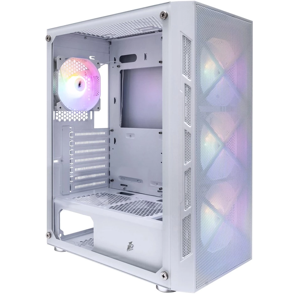 Корпус 1stPlayer Firebase XP (белый) (XP-WH-4F1-W)