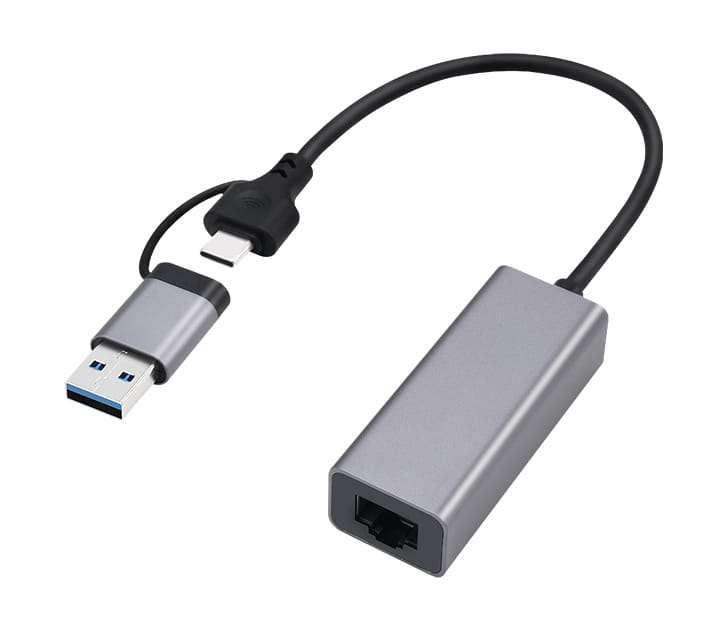 Сетевой адаптер Gembird A-USB3AC-LAN2G-01