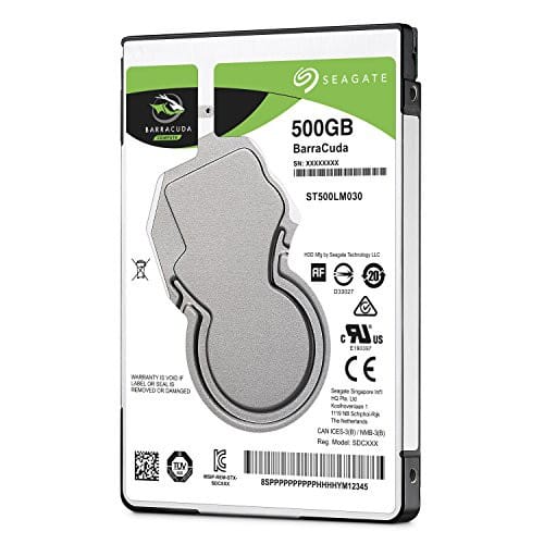 Жёсткий диск 500Gb Seagate Barracuda (ST500LM030) (SATA-6Gb/s, 5400rpm, 128Mb)