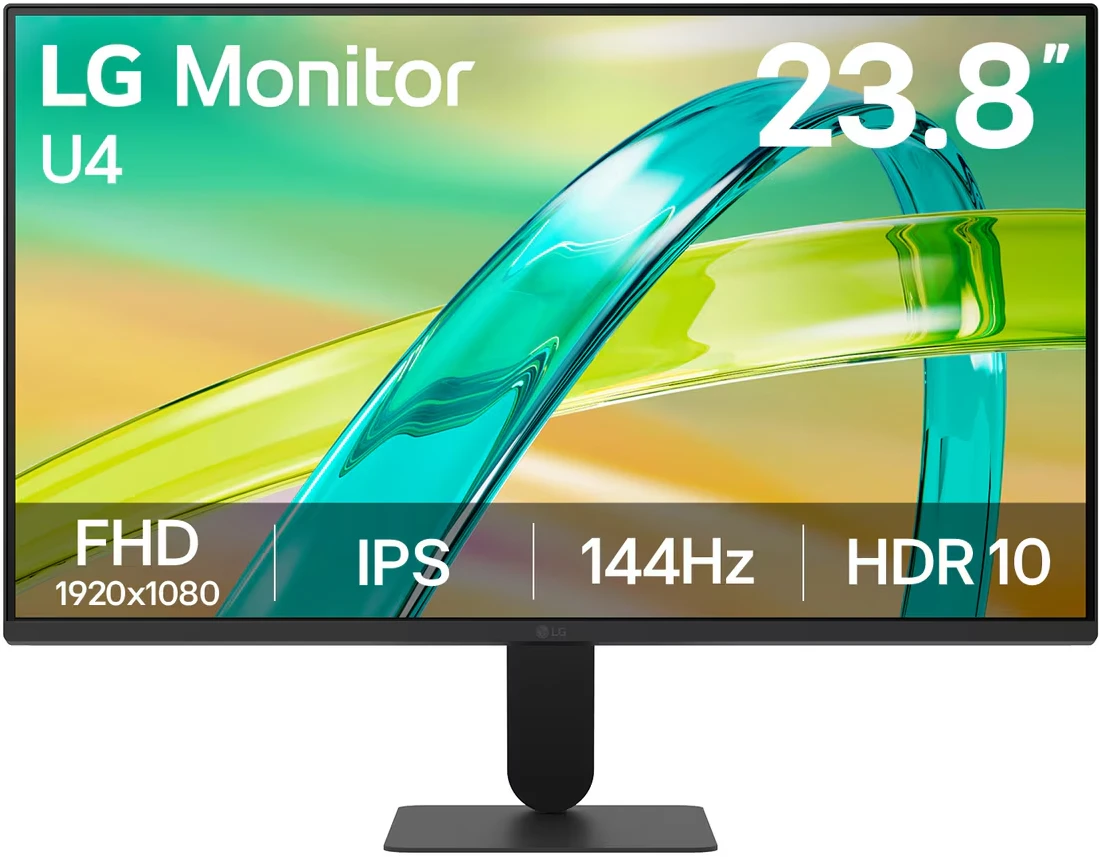 Монитор 24" LG U4 24U411B-B 1920x1080 IPS 144Hz