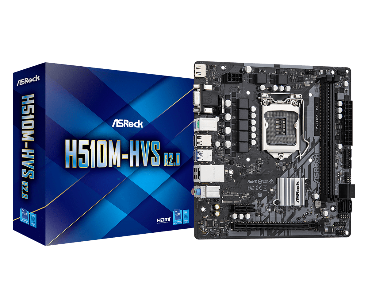 Материнская плата ASROCK H510M-HVS R2.0