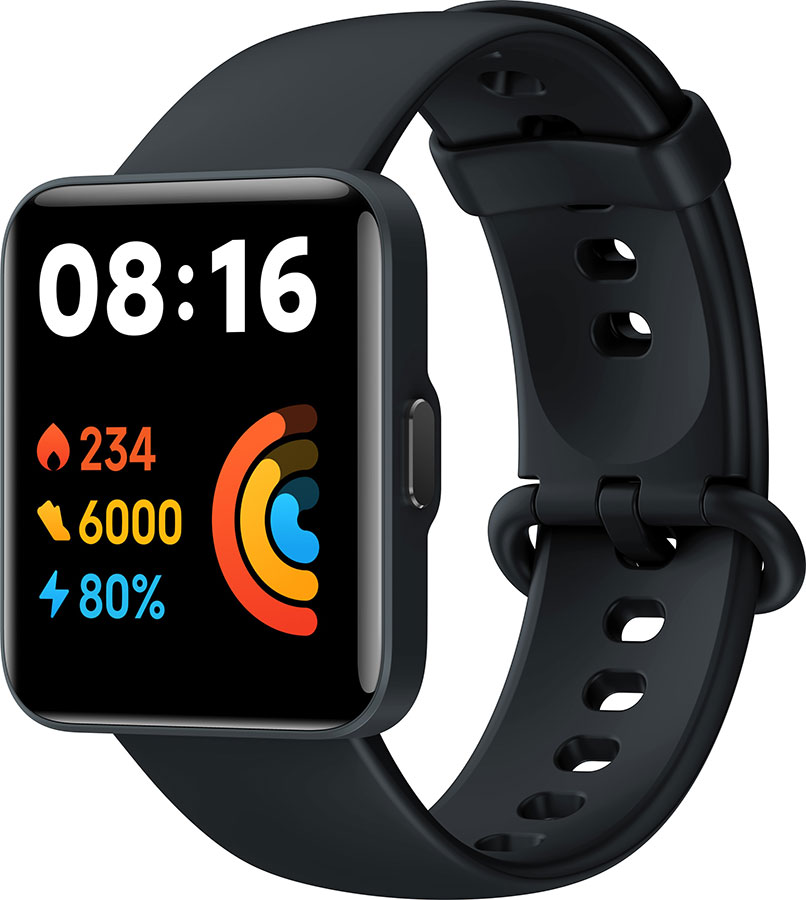 Умные часы Xiaomi Redmi Watch 2 Lite (черный, международная версия) (BHR5436GL)