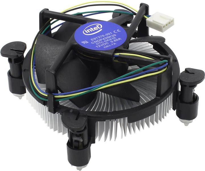 Вентилятор Intel Cooler Box Original (18-38dB, 4pin, 80W) (Socket 1150/1151/1155)