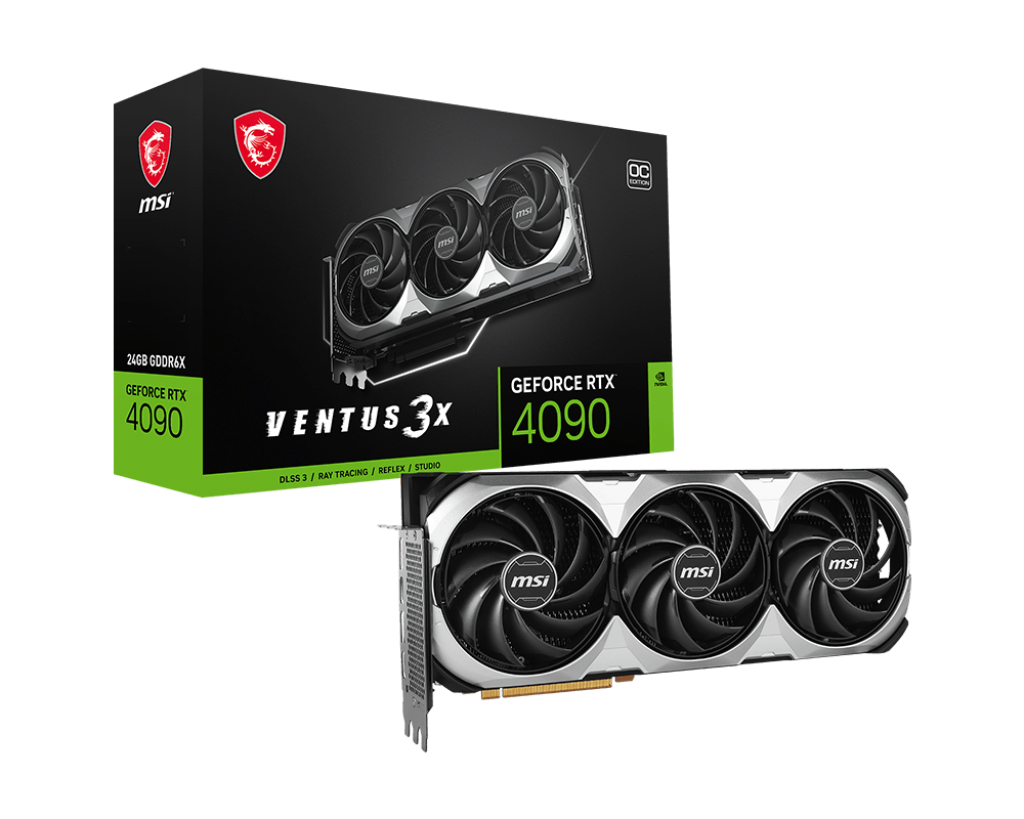 Видеокарта MSI RTX 4090 (RTX 4090 VENTUS 3X E 24G OC)
