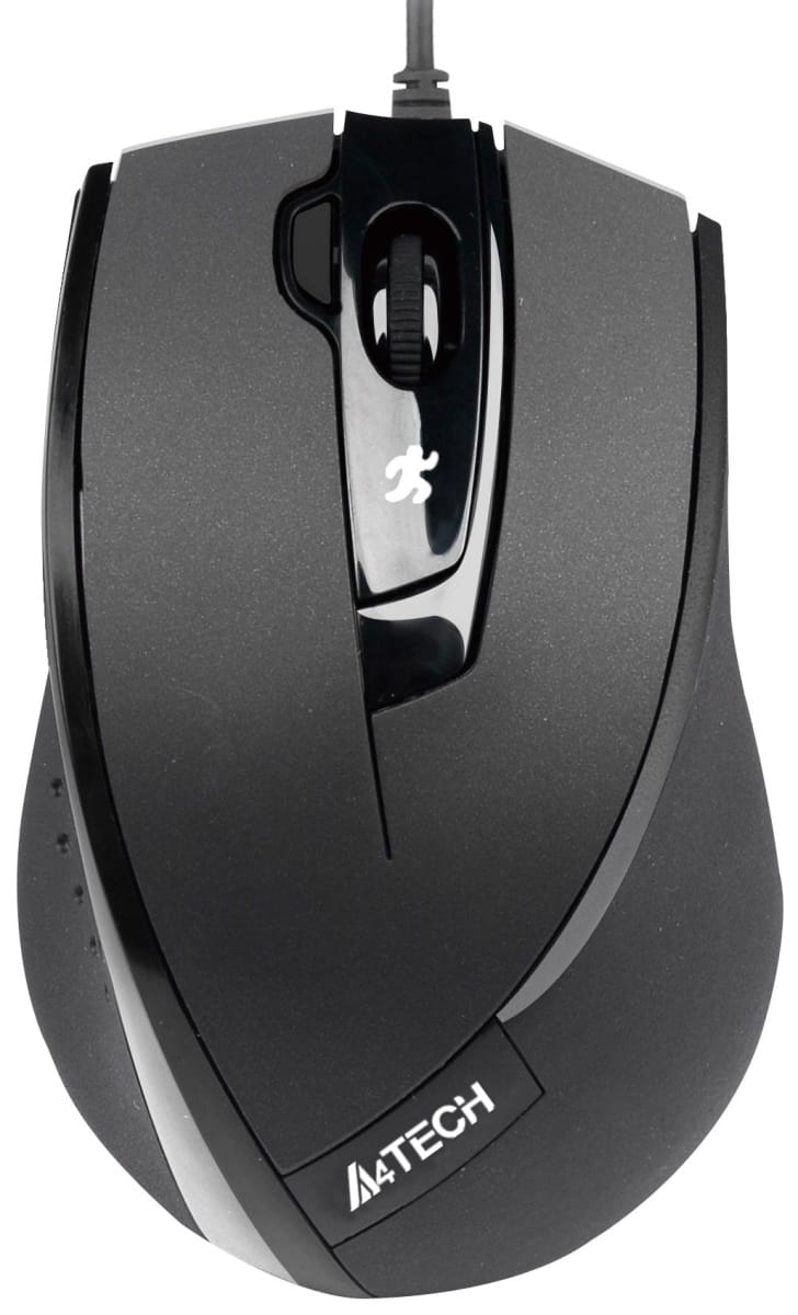 Мышь A4Tech N-600X-1 V-Track padless black USB