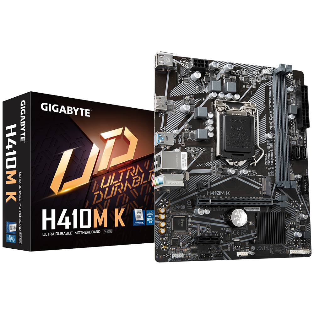 Материнская плата Gigabyte H410M K