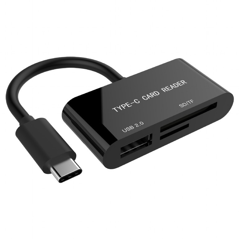 Картридер Cablexpert UHB-CR3-02 USB Type-C for SD/SDXC card