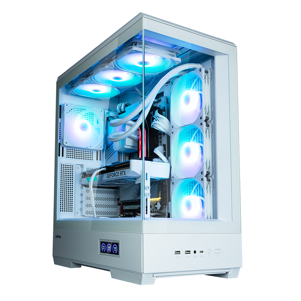 Корпус Zalman P50 DS (белый)