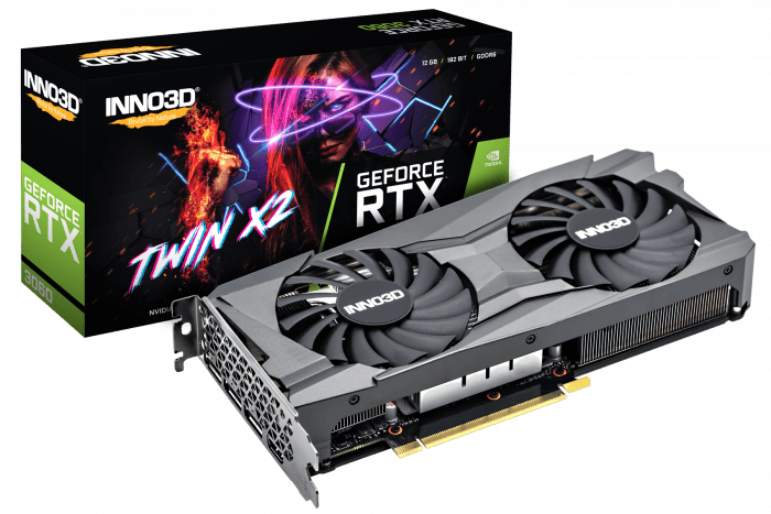 Видеокарта Inno3D RTX 3060 Twin X2 (N30602-12D6-119032AH)