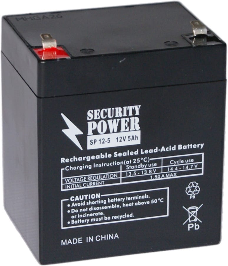 Аккумулятор для ИБП Security Power SP 12-5 F2