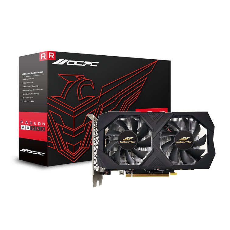 Видеокарта OCPC RX 580 OCVARX580G8XR
