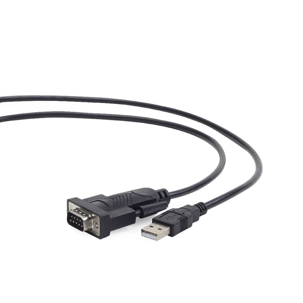 Переходник Cablexpert UAS-DB9M-02 (USB -> COM 9p) black 1.5m