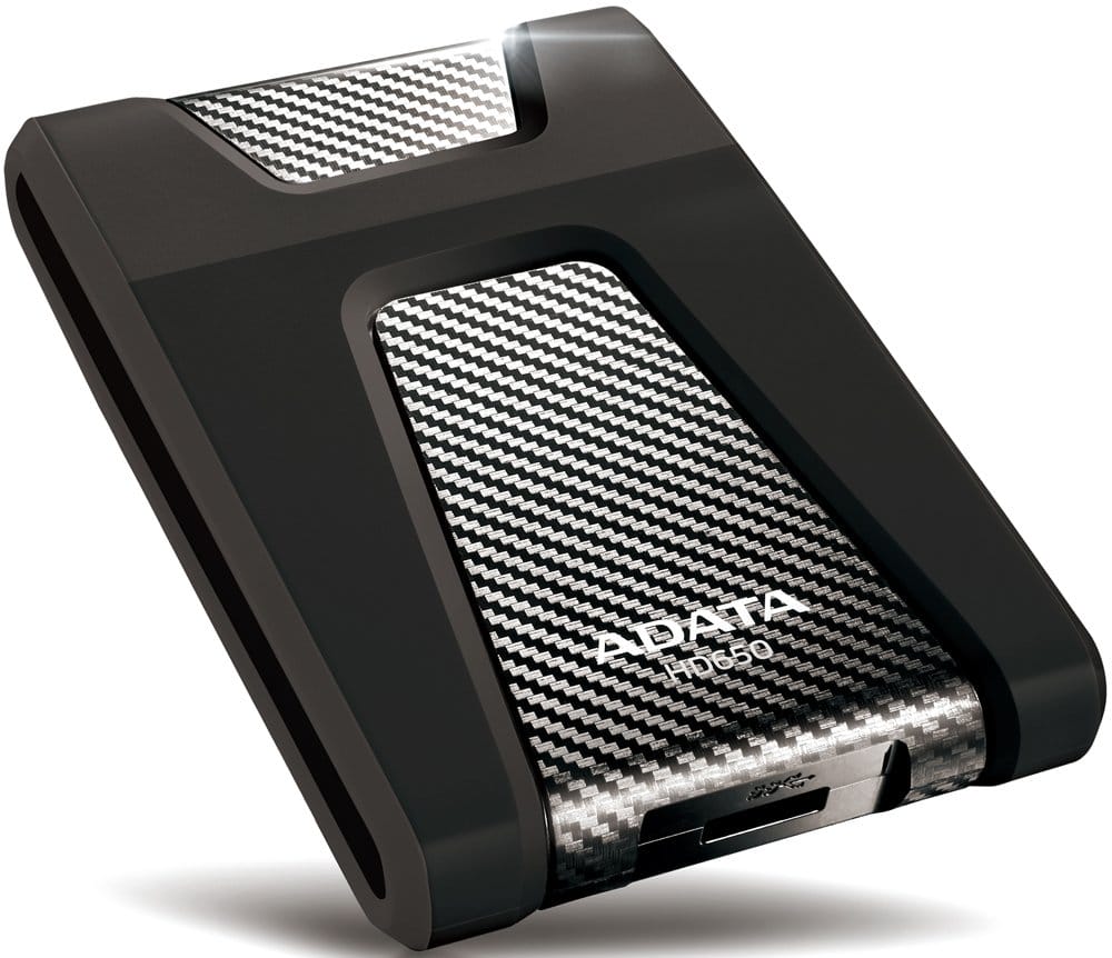 Внешний жесткий диск 2Tb ADATA DashDrive Durable HD650 (AHD650-2TU31-CBK) Black Waterproof, Shockproof USB 3.0