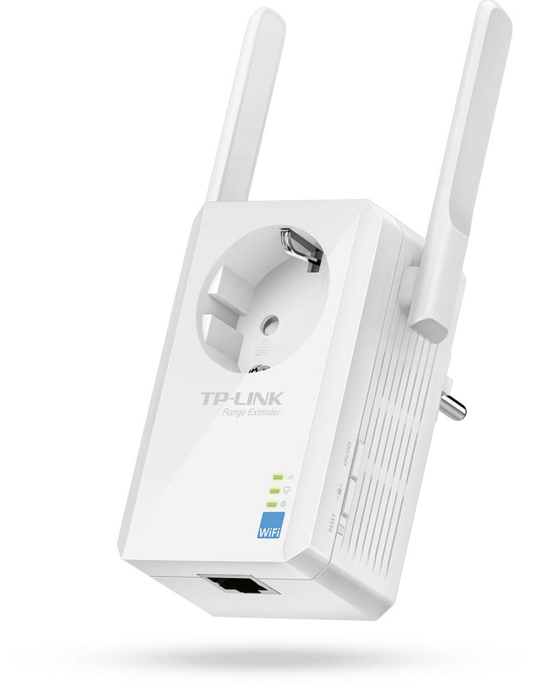Усилитель wi-fi (репитер) TP-LINK TL-WA860RE (300Mbit/s, LAN, сквозная розетка)