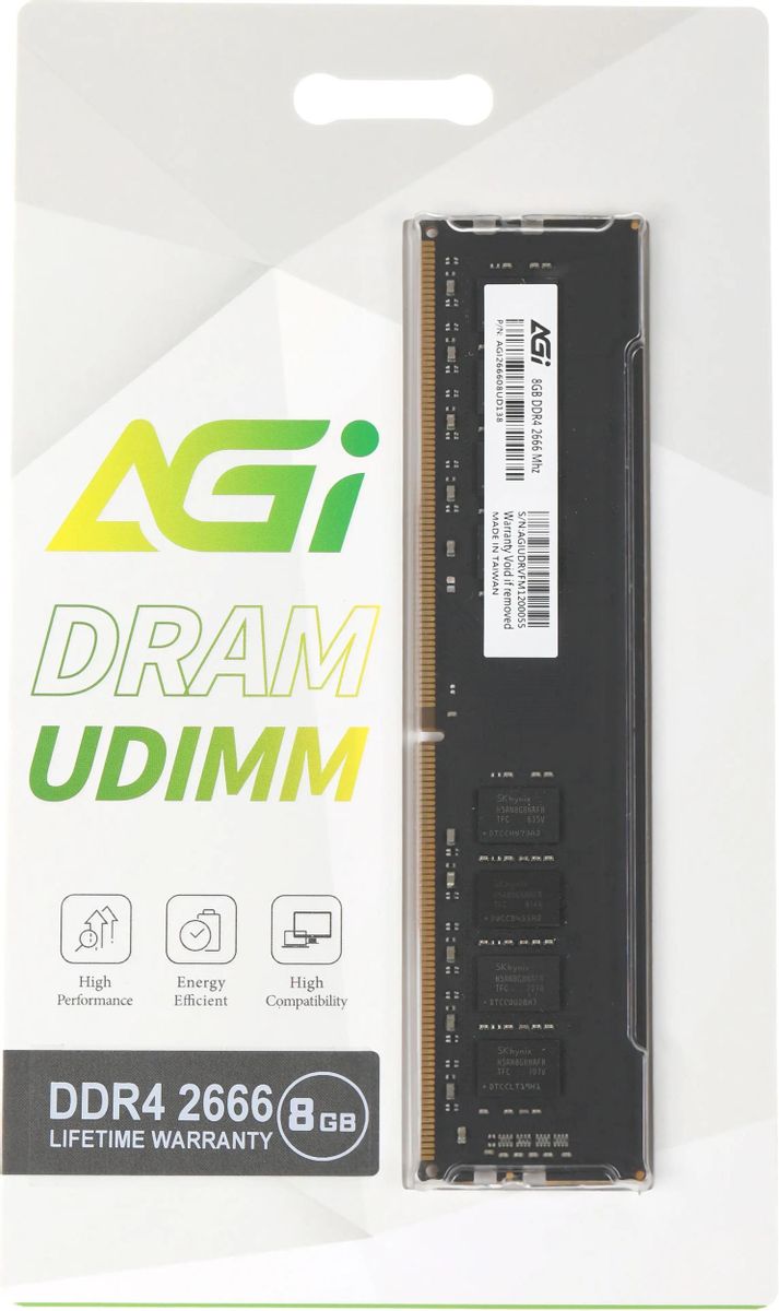 Модуль памяти 8Gb AGI UD138 (AGI266608UD138)