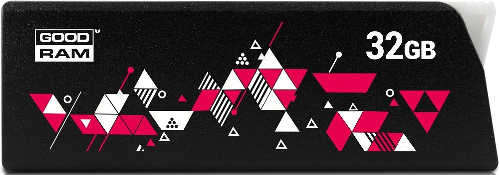 USB flash disk 32Gb Goodram UCL3 32Gb (UCL3-0320K0R11) Black (выдвижной разъем, пластик, USB 3.0)