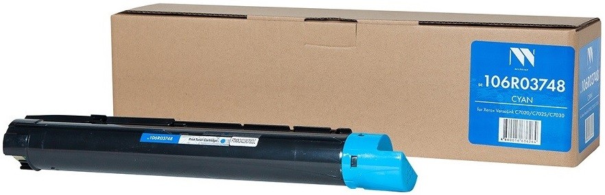 Картридж NV Print NV-106R03748 Cyan