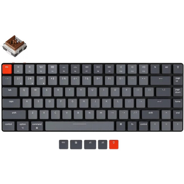 Клавиатура Keychron K3 K3-D3-RU V2 White LED