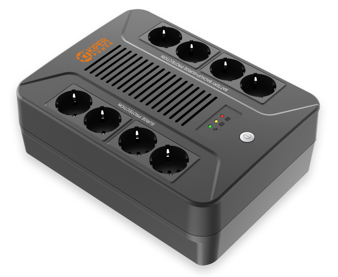 Источник бесперебойного питания 850VA Kiper Power Compact B850