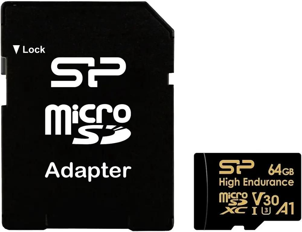 Карта памяти 64Gb Silicon-Power Golden Series (SP064GBSTXDV3V1HSP)