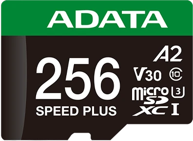 Карта памяти 256Gb ADATA SPEED PLUS (UD256GUI3V30A2SP-RA1)