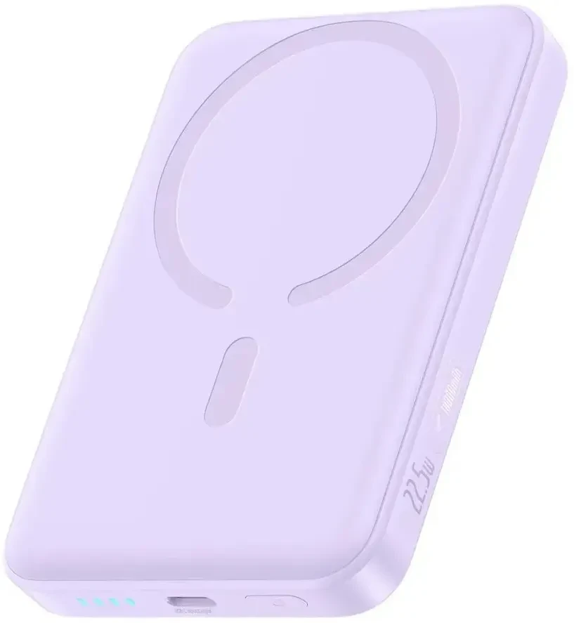Портативное зарядное устройство Baseus EnerFill FM11 Ultra-Mini Magnetic Power Bank (фиолетовый) (P1008210E513-00)