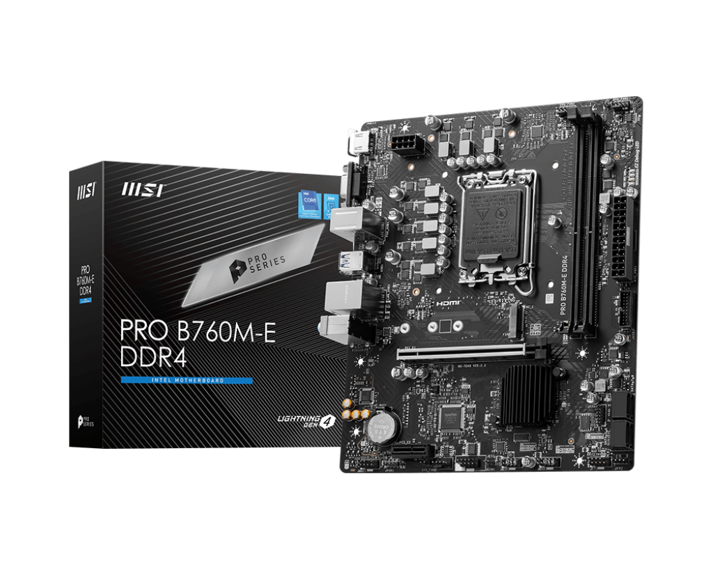 Материнская плата MSI PRO B760M-E DDR4