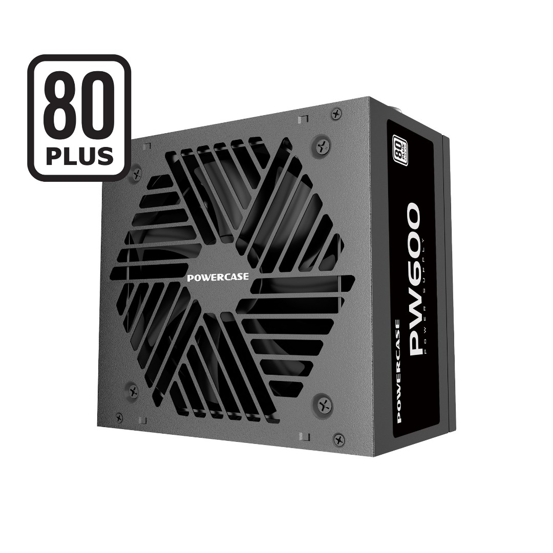 Блок питания 600W Powercase PW600 (PS-600W-DC)