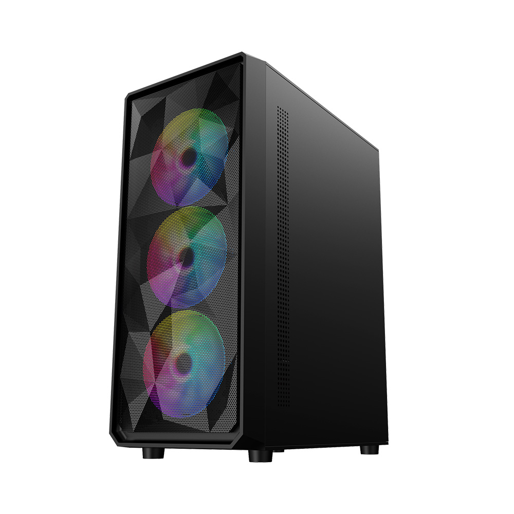 Корпус 1stPlayer FD3-M Black (FD3-M-BK-4F1)