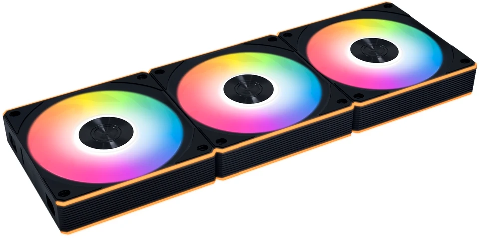 Набор вентиляторов Lian Li Uni Fan CL 120 Wireless Reverse 12RCL1W3B (G99.12RCL1W3B.R0)