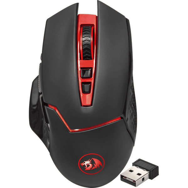Мышь Redragon Mirage Black-Red (Wireless, 4800dpi, 8 кнопок, USB)