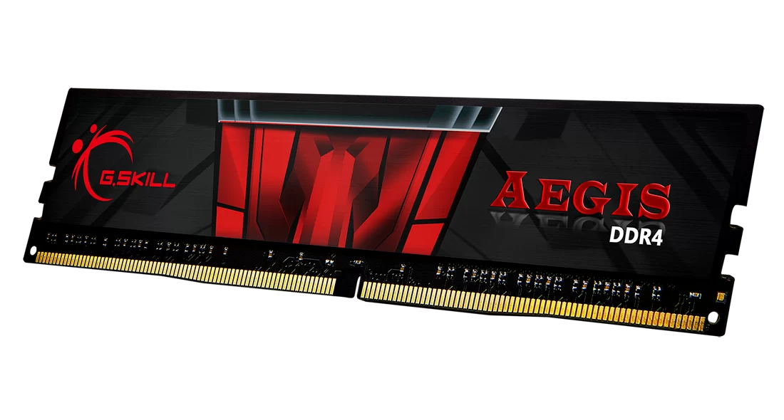 Модуль памяти 16Gb G.Skill Aegis (F4-3000C16S-16GISB) 3000MHz PC-24000 16-18-18-38 1.35V
