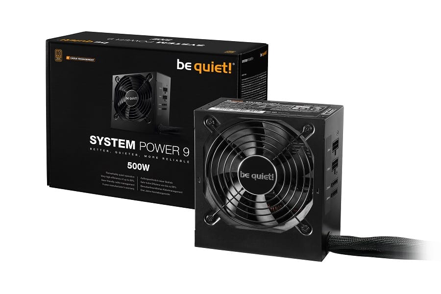 Блок питания 500W be quiet! SYSTEM POWER 9 CM (BN301)