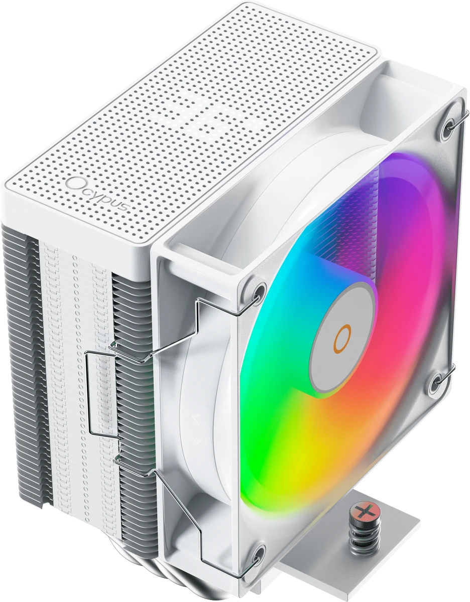 Вентилятор Ocypus Gamma A40 WH ARGB Digital (Gamma-A40-WH1NAWD00X-GL)