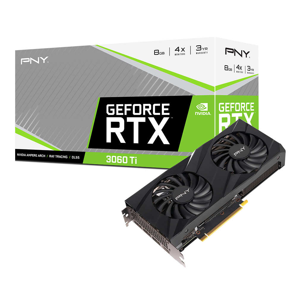 Видеокарта PNY RTX 3060Ti (VCG3061T8LDFBPB1)