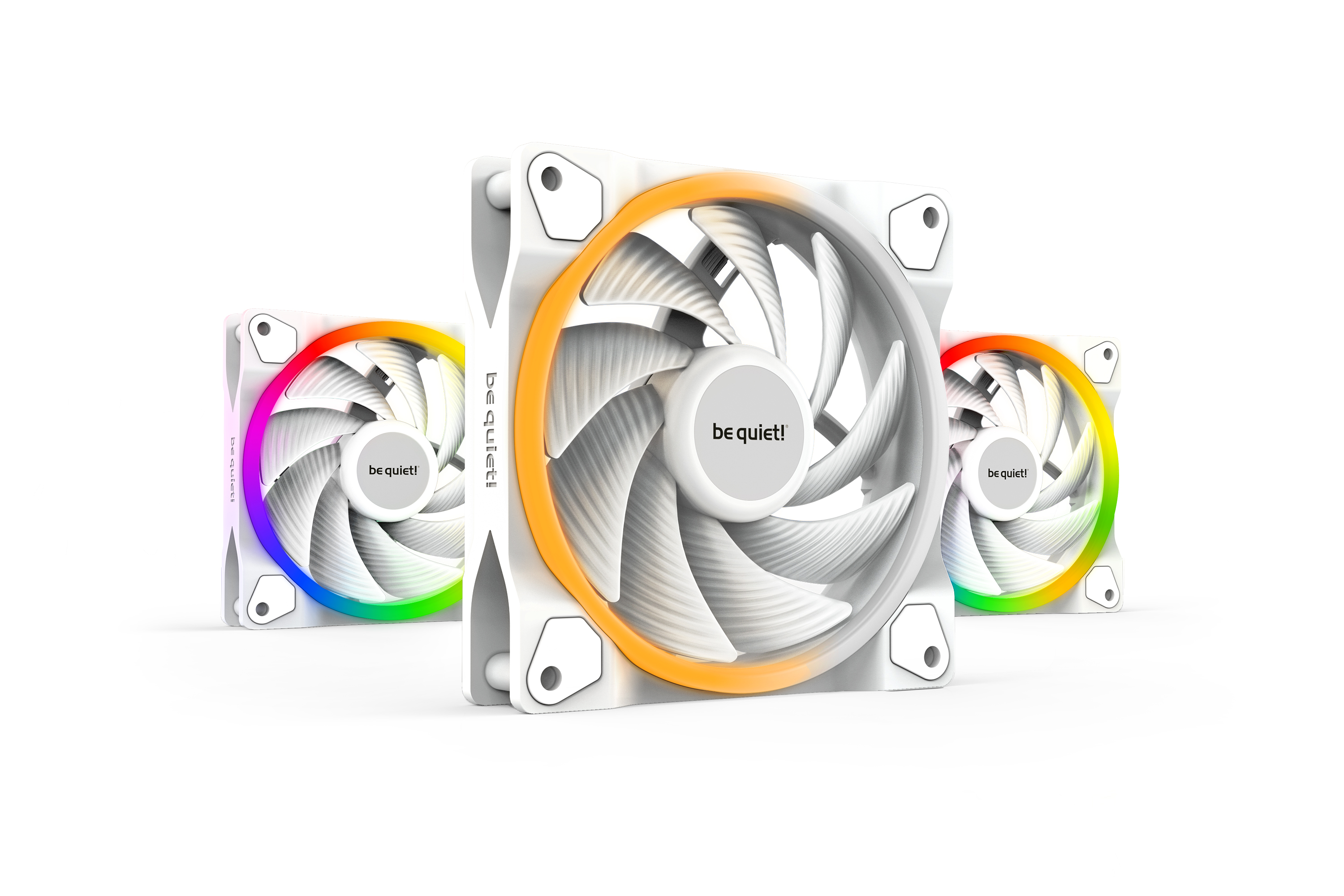 Набор вентиляторов be quiet! Light Wings White 120mm PWM high-speed (BL101)