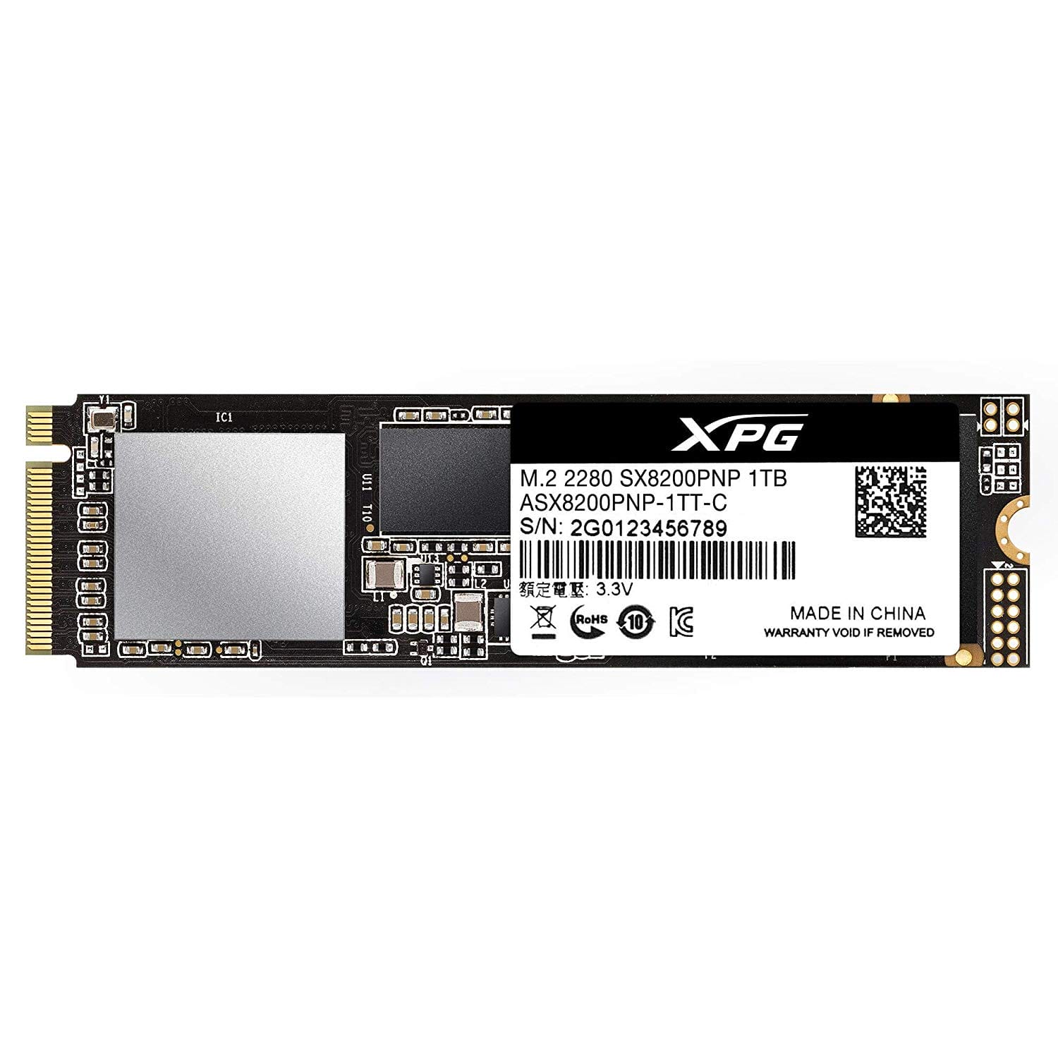 Жесткий диск SSD 1Tb ADATA XPG SX8200 Pro (ASX8200PNP-1TT-C)