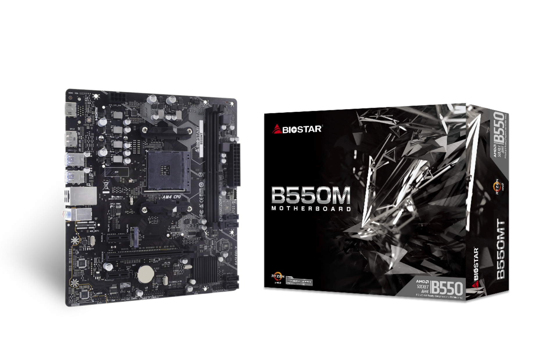 Материнская плата Biostar B550MT