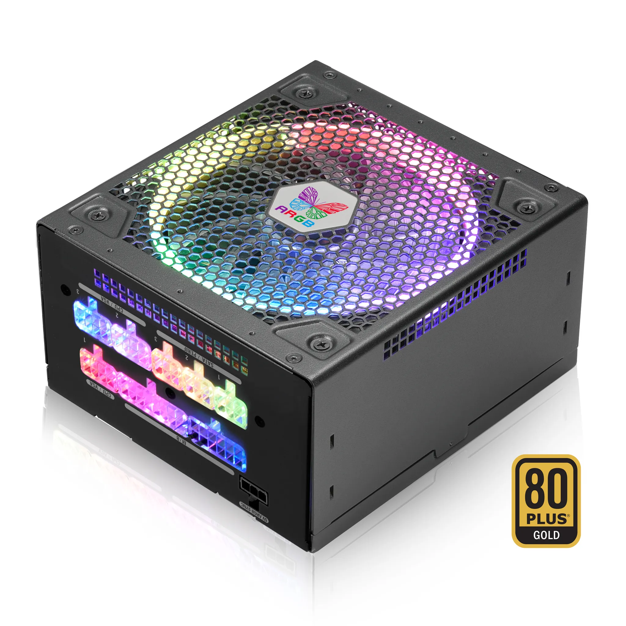 Блок питания 650W Super Flower Leadex III Gold ARGB PRO (SF-650F14RG BK)