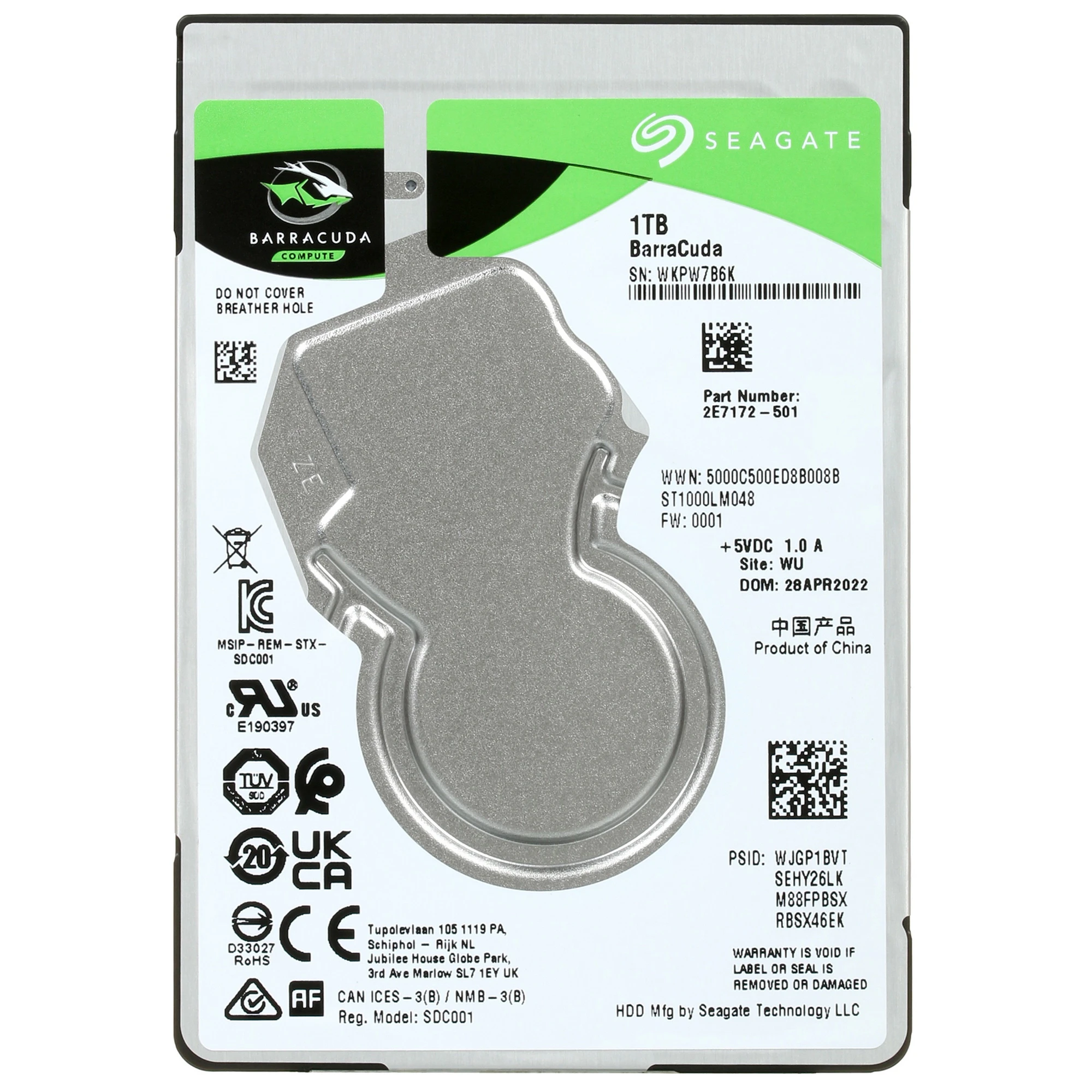 Жесткий диск 1Tb Seagate Barracuda (ST1000LM048)