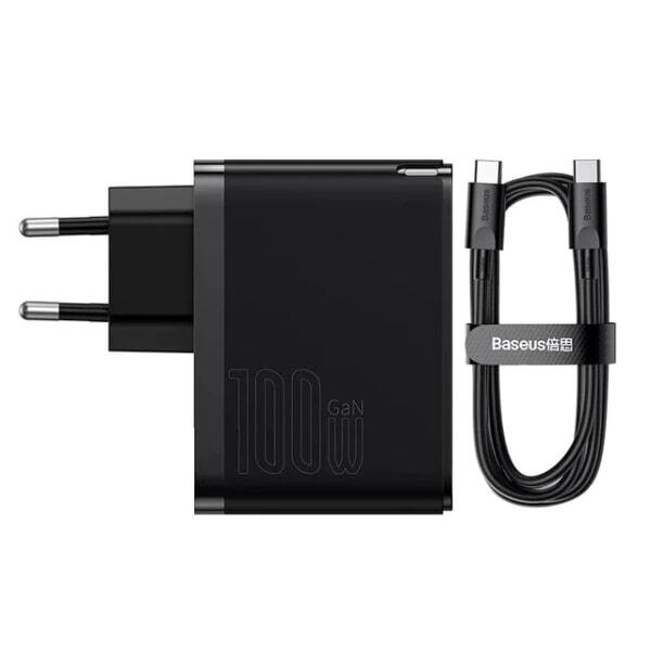 Зарядное устройство Baseus GaN5 Pro Fast Charger C+U 100W (CCGP090201)