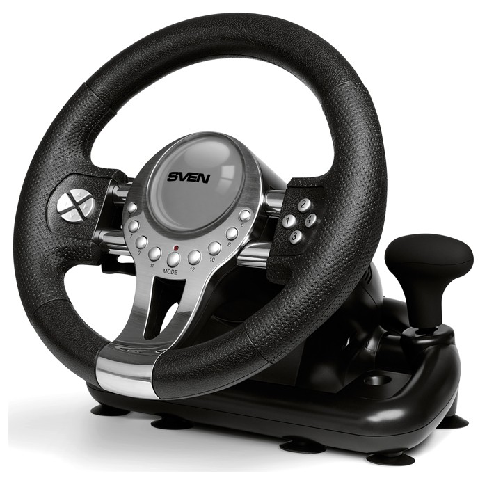 Руль Sven GC-W800 (PC, обратная связь, педали, переключение передач)