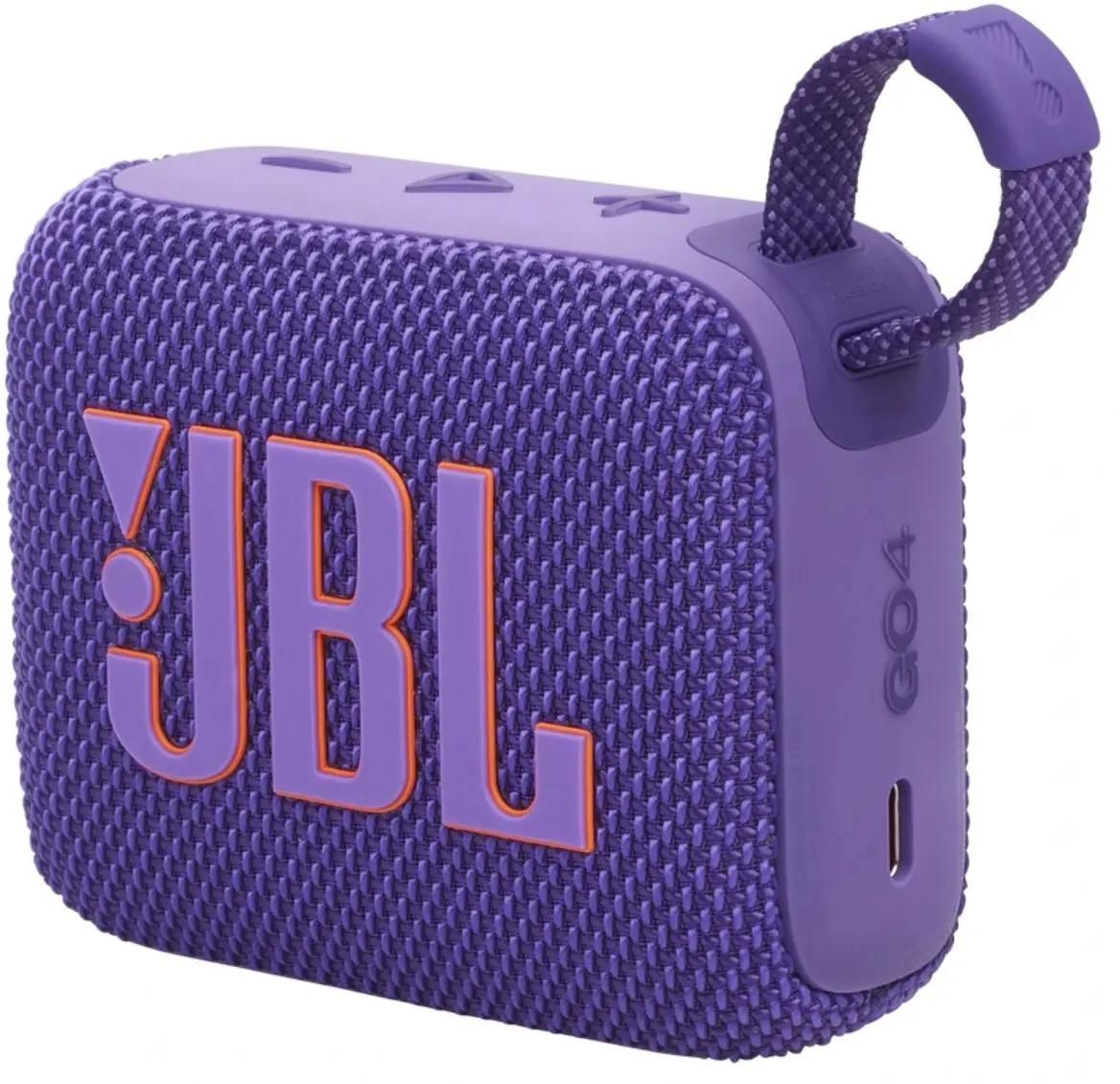 Портативная колонка JBL Go 4 (фиолетовый) (JBLGO4PUR)